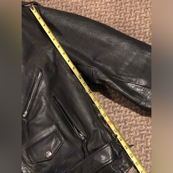 Leather Biker Jacket - Picture 6 of 6